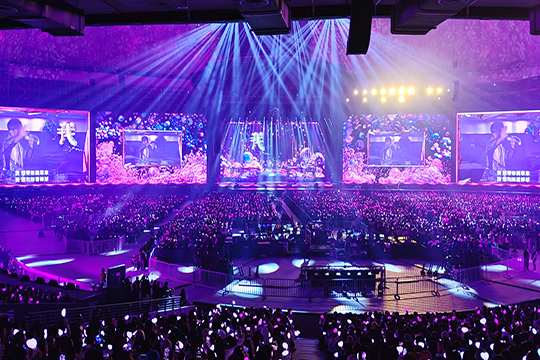 “破蛋”成功！J9集团平台(china)公司官网LED屏与荧光棒燃爆周杰伦台北演唱会！